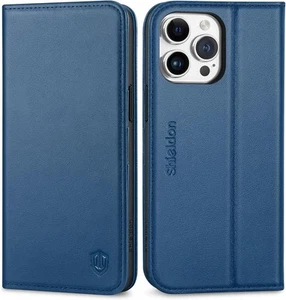 Wallet Case for iPhone 15 Pro Max 6.7" Leather Wallet Flip Magnetic RFID - Picture 1 of 9