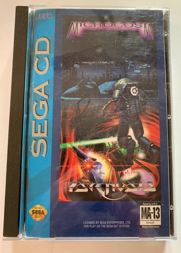 Sega CD - Microcosm - 1993 - CIB - With Manual & Reg Card attahced - Image 1 of 4