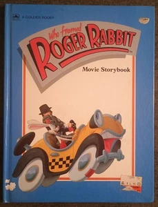 Who Framed Roger Rabbit Movie Storybook by Justine Korman - hardcover book 1988 - Picture 1 of 1