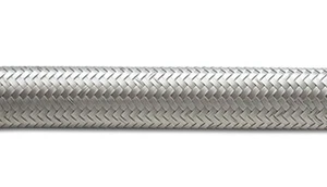 Vibrant Performance 10ft Roll of Stainless Steel Braided Flex Hose AN Size: -4 H - Picture 1 of 2