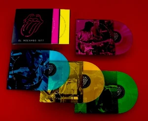 ROLLING STONES El Mocambo 1977  TRANSLUCENT NEON VINYL 4XLP Mint Sealed IN STOCK - Picture 1 of 6