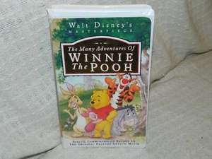 Disney The Many Adventures of Winnie the Pooh on VHS - Picture 1 of 6