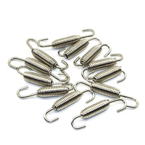 2Pcs Stainless Steel Motorcycle Exhaust System Mounting Springs K-jl - Picture 1 of 9