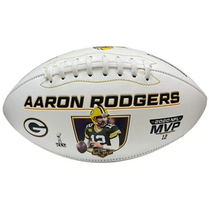 Fútbol americano Aaron Rodgers Green Bay Packers 2020 Jugador Más Vp edición limitada con certificado de autenticidad - Imagen 1 de 3