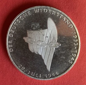 D260 – 10 Deutsche Mark 1994 A Der Deutsche Widerstand Bundesrepublik Deutschlan - Bild 1 von 2