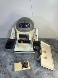 Tomy Omnibot 5402 Vintage 80er Jahre Roboter mit Fernbedienung meist funktionsfähig - Bild 1 von 19