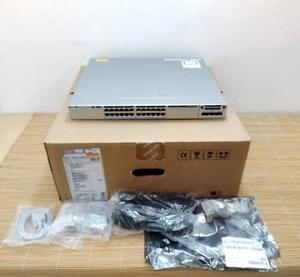Neu Cisco WS-C3850-24XU-L Catalyst 3850 24 mGig Port UPoE 4x 10G 2xAC New Open B - Bild 1 von 1