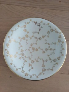 ⭐Lindner Porzellan Goldrose – Teller Ø 27 cm – Bavaria, Vintage⭐ - Bild 1 von 5