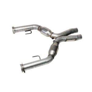 BBK 1637 2-3/4- Short High-Flow Catted X-Pipe for 2005–2010 Ford Mustang GT - Picture 1 of 7