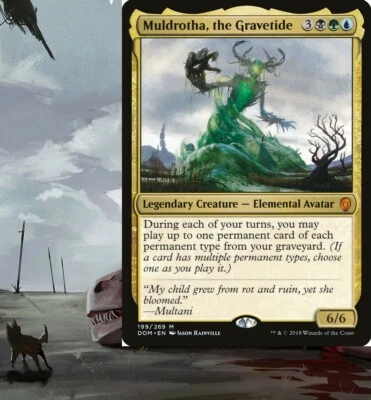 Muldrotha, the Gravetide INFECT Commander Deck Toxic EDH Magic MTG Ready-to-Play - Image 1 of 4
