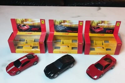 3x Ferrari 1:38 mit Rückzugmotor - Shell V-Power + Helix - Bild 1 von 4