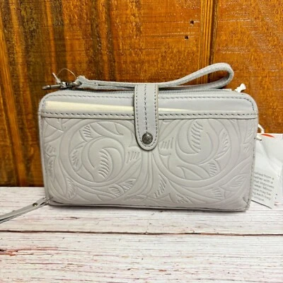 Bolso Bandolera y Muñequera Convertible de Cuero Iris THE SAK - Gris Foto 1 de 4