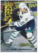 1994-95 Pinnacle Team Pinnacle Doug Gilmour Dufex/Mario Lemieux