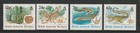 British Antarctic Territory 1991 Dinosaurs set SG 188-191 Mnh.
