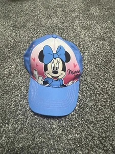 DISNEY MINNIE MOUSE Kid's Baseball Hat Blue - Picture 1 of 3