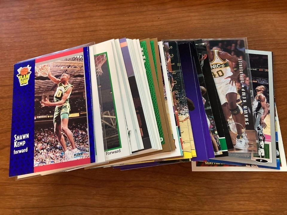 SHAWN KEMP Sonics Basketball NBA Card Pick Any Inserts SP NM & Better Upick RC - Image 1 of 1