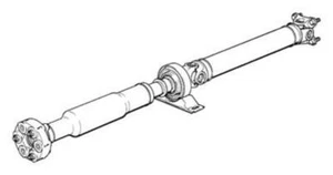 12) BMW OEM 26111226439 USED DRIVE SHAFT Automatic M20 6 CYL 325i 325e - Picture 1 of 18