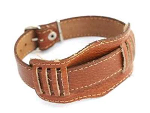 Military Style Watch Wristband Strap BRAND NEW LEATHER 18mm Soviet - Picture 1 of 9