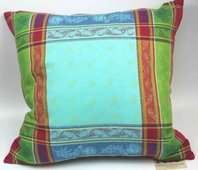Stof French Country Provencal 20 x 20 Decorative Feather Pillow Laura Lancelle - Image 1 of 4