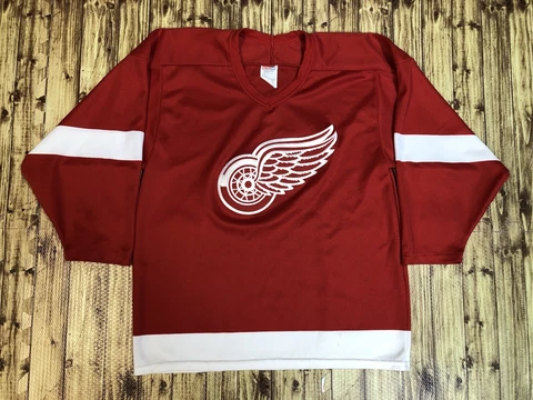Vintage 1987-2007 CCM DETROIT RED WINGS Replica Hockey MENS Jersey MEDIUM EUC Cover