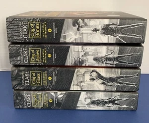 Lot of 4 ~ RARE Hardcover Books ~ CASSANDRA CLARE ~ THE MORTAL INSTRUMENTS #1-4 - Picture 1 of 13