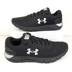 Under Armour Mens Trainers UK 12 Black White Charged Rogue 2.5 Storm Gym Shoes - Picture 1 of 14