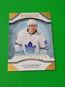 Egor Korshkov 2020-21 Upper Deck Artifacts 77/299 Toronto Maple Leafs Rookie - Bild 1 von 5