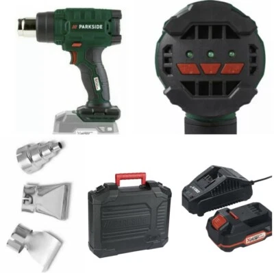 Parkside 20v Cordless Heat Hot Air Gun With Battery And Charger