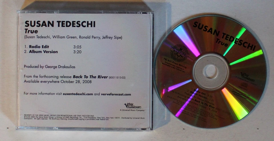 Susan Tedeschi True US Adv CDR Single 2008 - Bild 1 von 1