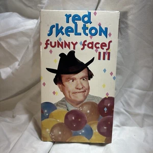 Red Skelton Funny Faces III New Sealed VHS Tape 1997 P1 - Bild 1 von 4