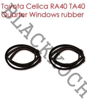 Weatherstrip Quarter Window Rubber set for Toyota Celica TA40 RA40 RA42 43 MA46 - Imagem 1 de 4