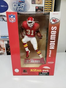 Priest Holmes Kansas City Chiefs McFarlane NFL 12" Football Figure NIB Mahomes  - Picture 1 of 6