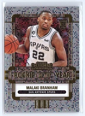 2022-23 Panini Contenders #12 Malaki Branham Rookie of the Year Contenders - Image 1 of 2