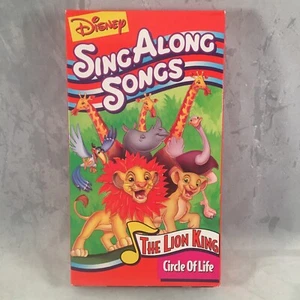Disney Sing Along Songs The Lion King Circle of Line Vhs - Imagen 1 de 3