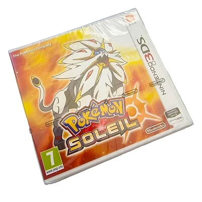 Factory Sealed ✔ Nintendo 3DS Pokemon Sun (Soleil) Game • Rare French Edition - Image 1 of 4