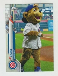 Clark 2020 TOPPS OPENING DAY MASCOT CARD #M-1 CHICAGO CUBS - Picture 1 of 1