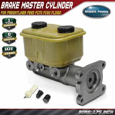 Cilindro maestro de freno con depósito + sensor para Freightliner FB65 FC70 FC80 FLD120 Foto 1 de 4