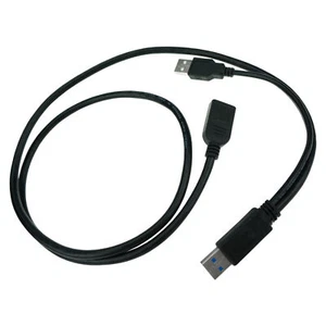 USB 3.0 Extension Cable 5ft Female to Male Data Power Charging Connector Type A - Picture 1 of 7