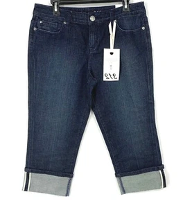 Sexy vaquero recortado The Limited Denim 312, talla 12, nuevo con etiquetas - Imagen 1 de 7