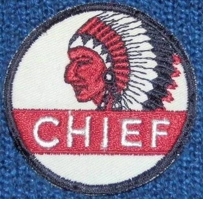 3" CHIEF GASOLINA PARCHE UNIFORME/SOMBRERO -N.O.S- WASHINGTON, IDAHO, OREGON, MONTANA  Foto 1 de 3