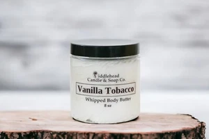 Vanilla Tobacco Whipped Body Butter, Shea Butter, Mango Butter - Picture 1 of 1