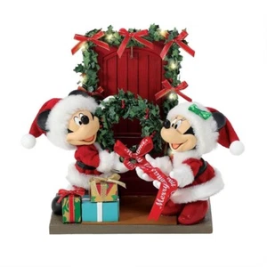 Dept 56 Possible Dreams Disney FRONT DOOR DECOR MICKEY & MINNIE 6012221 NEW 2023 - Picture 1 of 1