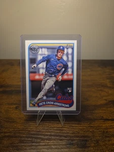 2024 Topps Series 2 - 1989 Topps Baseball #89B2-5 Pete Crow-Armstrong (RC) - Bild 1 von 2