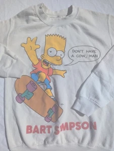 Sudadera Bart Simpson Xs Don't Have A Cow Man - Imagen 1 de 8