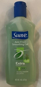 Suave Anti Frizz Smoothing Gel Extra Hold #7 - NEW 8 Oz Non-Sticky Alcohol-Free - Picture 1 of 2