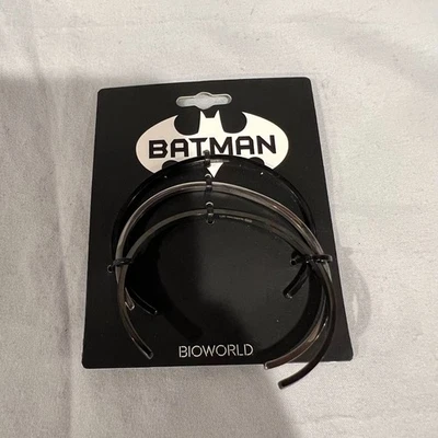 3 piece Batman Cuff Bracelets NEW DC Comics Bioworld - Image 1 of 4