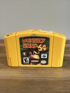 Nintendo Donkey Kong 64 Videospiel Cartridge für die N64 Konsole GETESTET - Bild 1 von 3