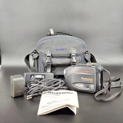 Panasonic Palmcorder PV-D407D Camcorder w/ Bag /Accessories Needs Battery Tested - Image 1 of 4