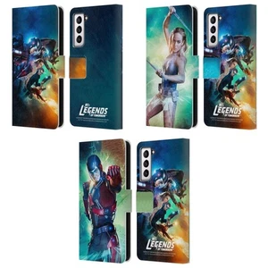 LEDER-BOOK-CASE ORIGINAL LEGENDS OF TOMORROW GRAFIK FÜR SAMSUNG HANDYS 4 - Bild 1 von 9