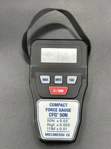 Mecmesin Compact Force Gauge CFG+ 500N - Picture 1 of 8